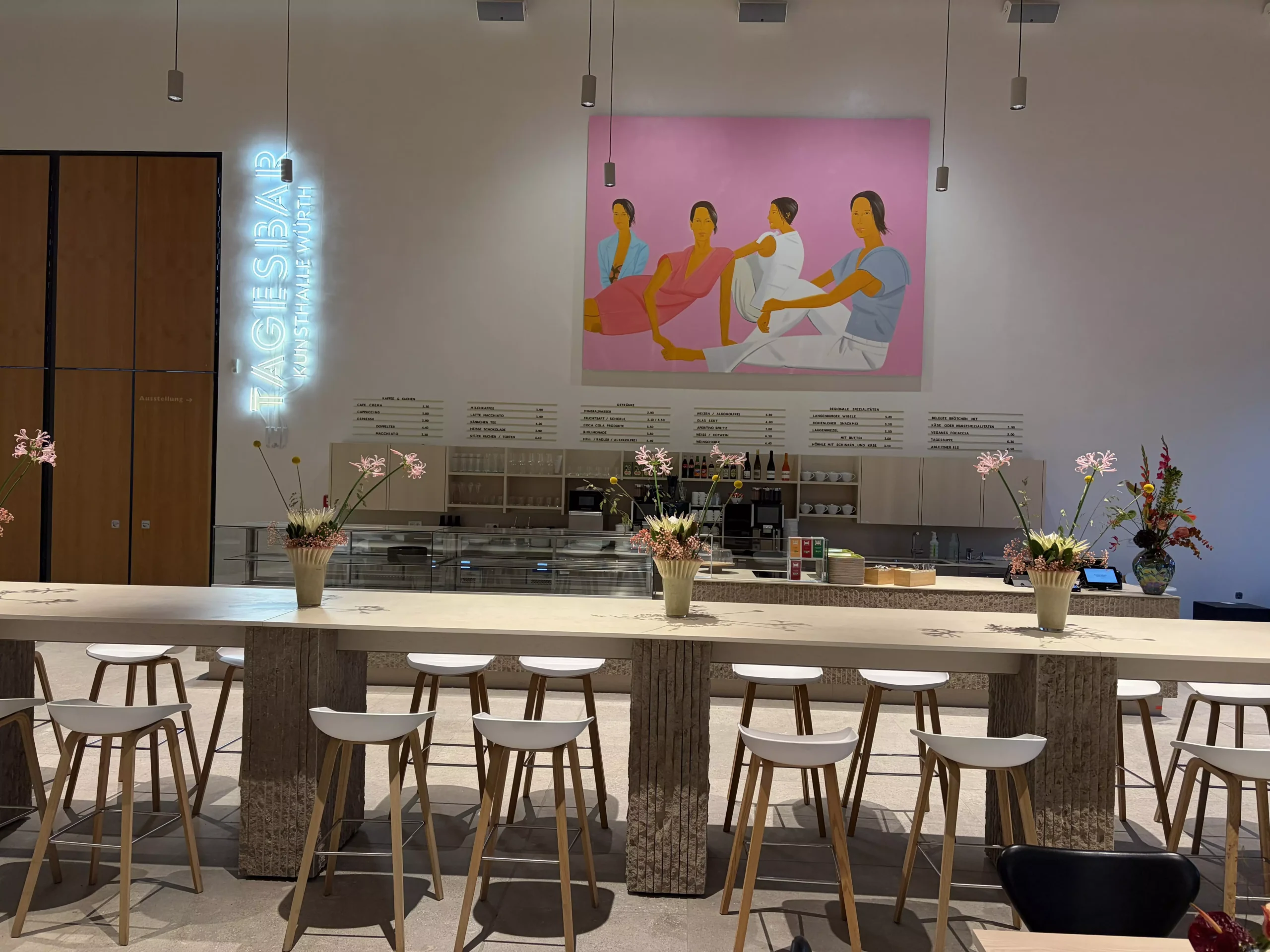Tagesbar in der Kunsthalle Würth