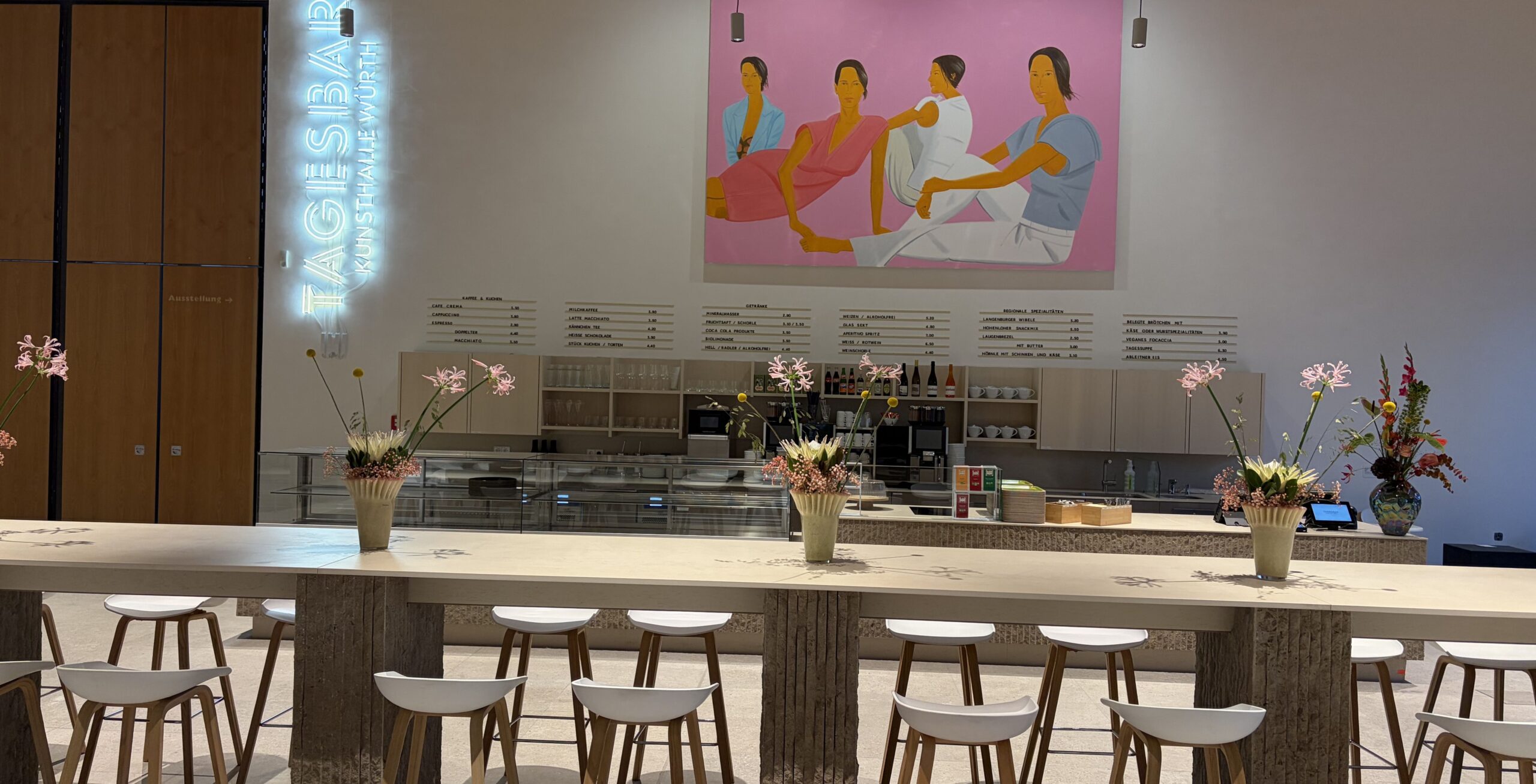 Tagesbar in der Kunsthalle Würth